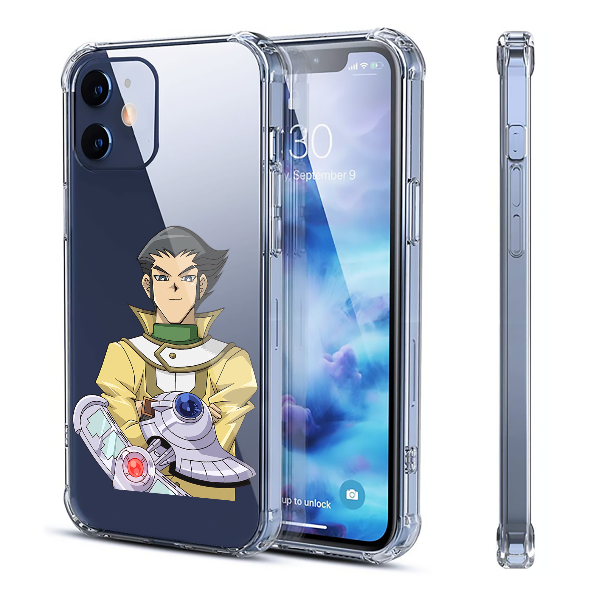 （画像用） 遊☆戯☆王 Yu-Gi-Oh! 【iPhone 12シリーズ対応】透明スマホケース（クリアソフトケース）